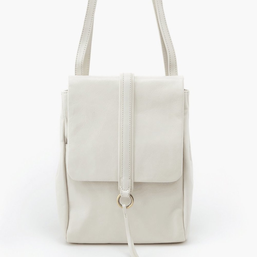 NWT New Hobo Bridge Backpack Latte Leather Retired Rare